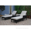 Sun Lounger Specific Use and poly rattan Material Sun lounge chaise